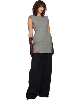 Mugler Checked Stockman ミニワンピース - サムネイル5