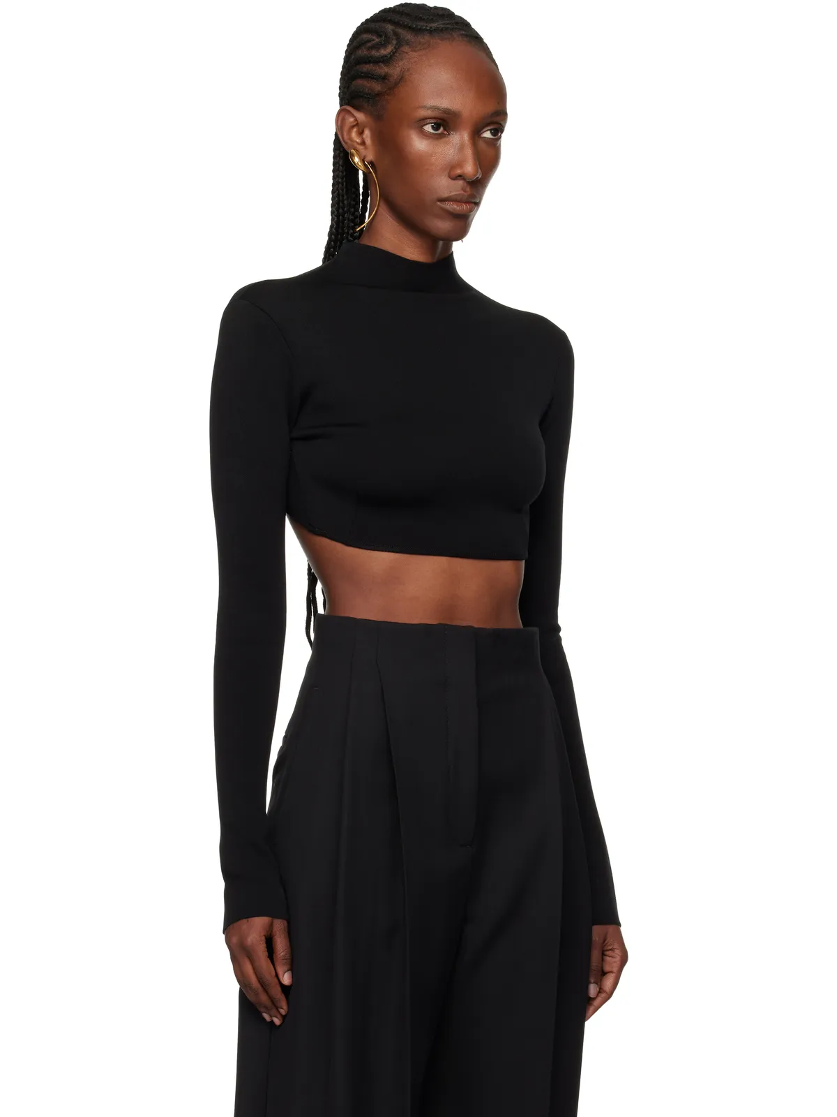 Mugler Short ニット トップス - 画像2