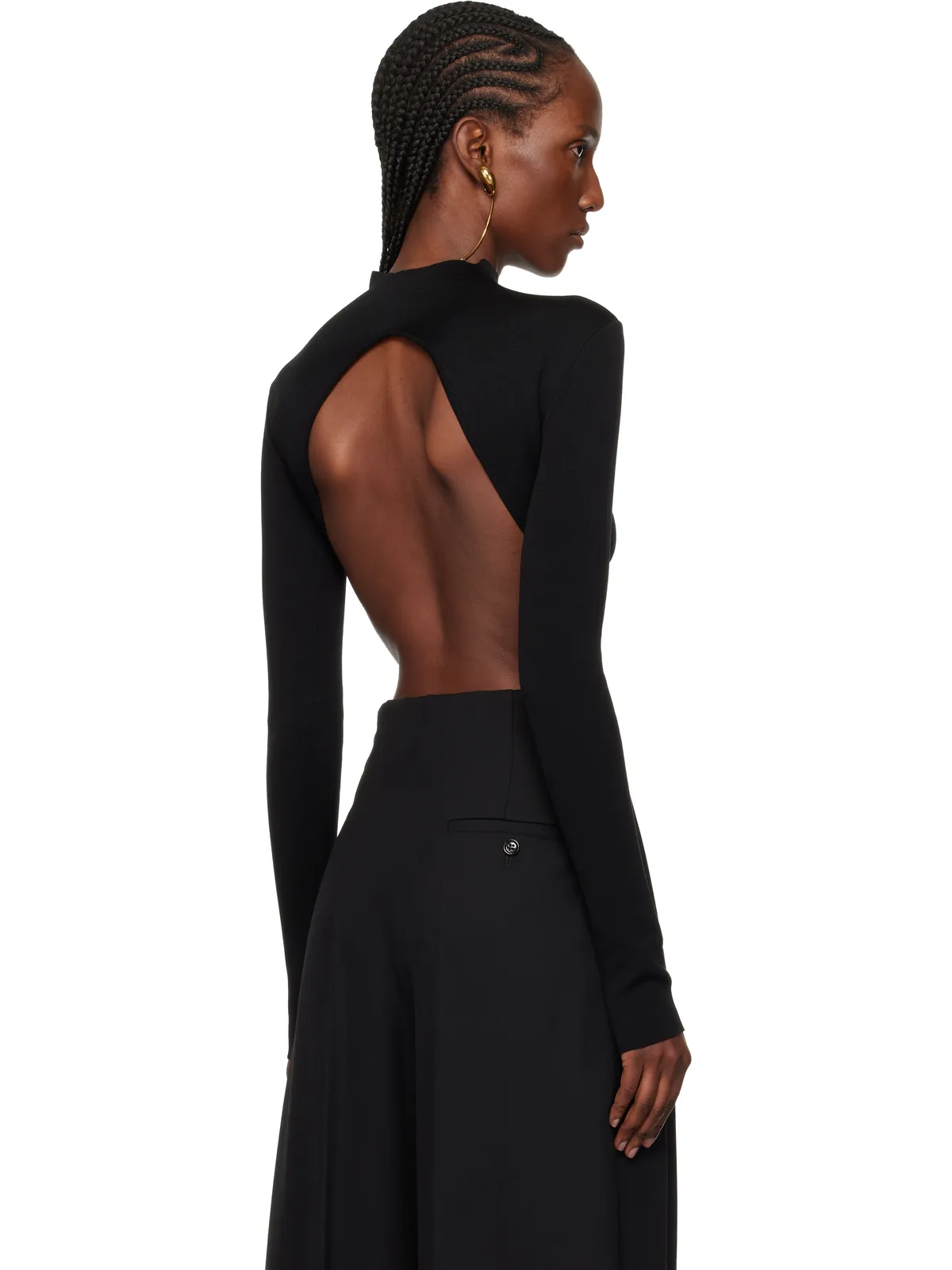 Mugler Short ニット トップス - 画像3