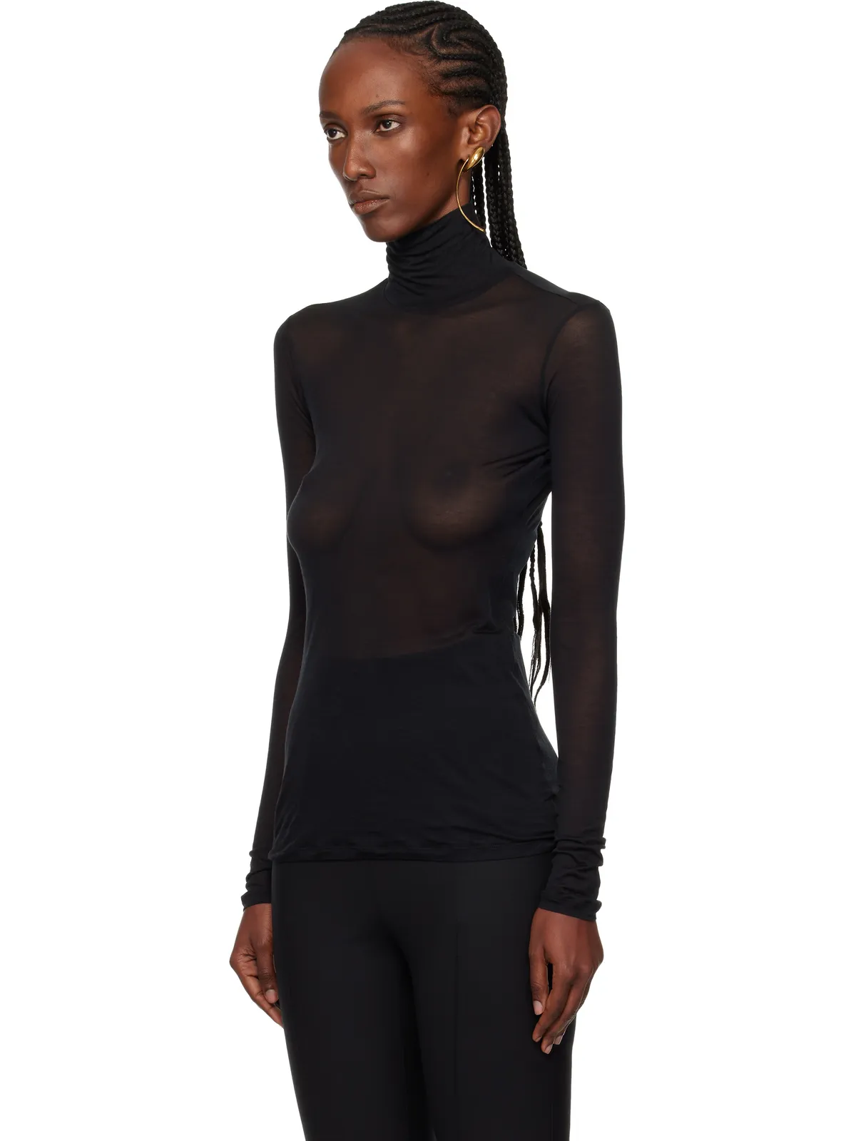 Mugler タートルネック トップス - 画像4