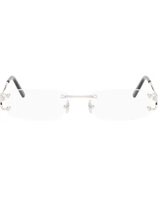 Cartier リムレス スクエアメガネ - サムネイル1