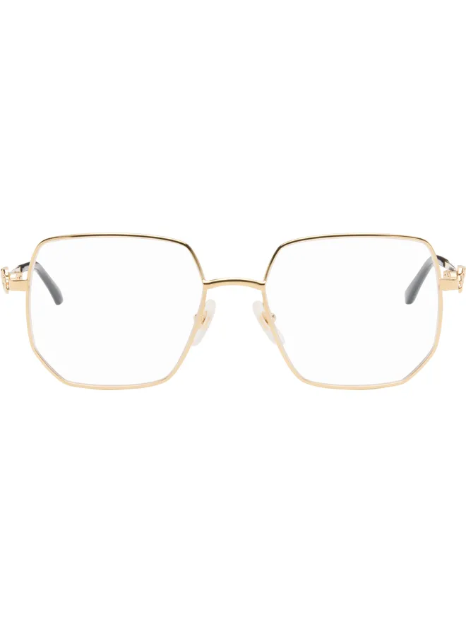 Cartier Cartier 'Panthère de Cartier' Squared メガネの商品画像