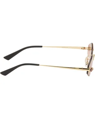 Cartier 'Panthère de Cartier' Geometric リムレス サングラス - サムネイル2