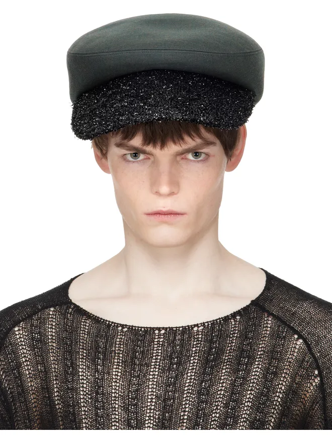 Comme des Garçons Homme Plus Comme des Garçons Homme Plus Hizumeエディション ツイル キャップの商品画像