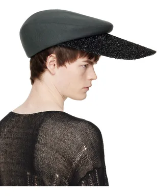 Comme des Garçons Homme Plus Hizumeエディション ツイル キャップ - サムネイル3