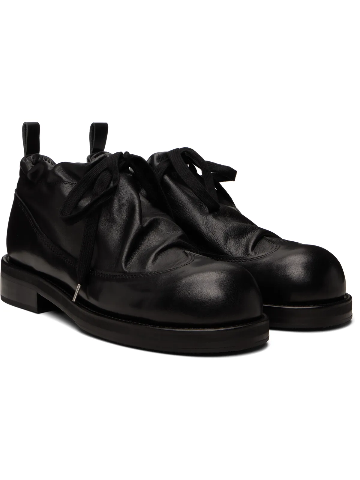 Comme des Garçons Homme Plus KIDS LOVE GAITEエディション レザー ダービー - 画像4