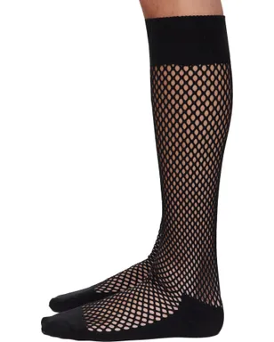 Comme des Garçons Homme Plus ナイロン メッシュ ハイソックス - サムネイル3