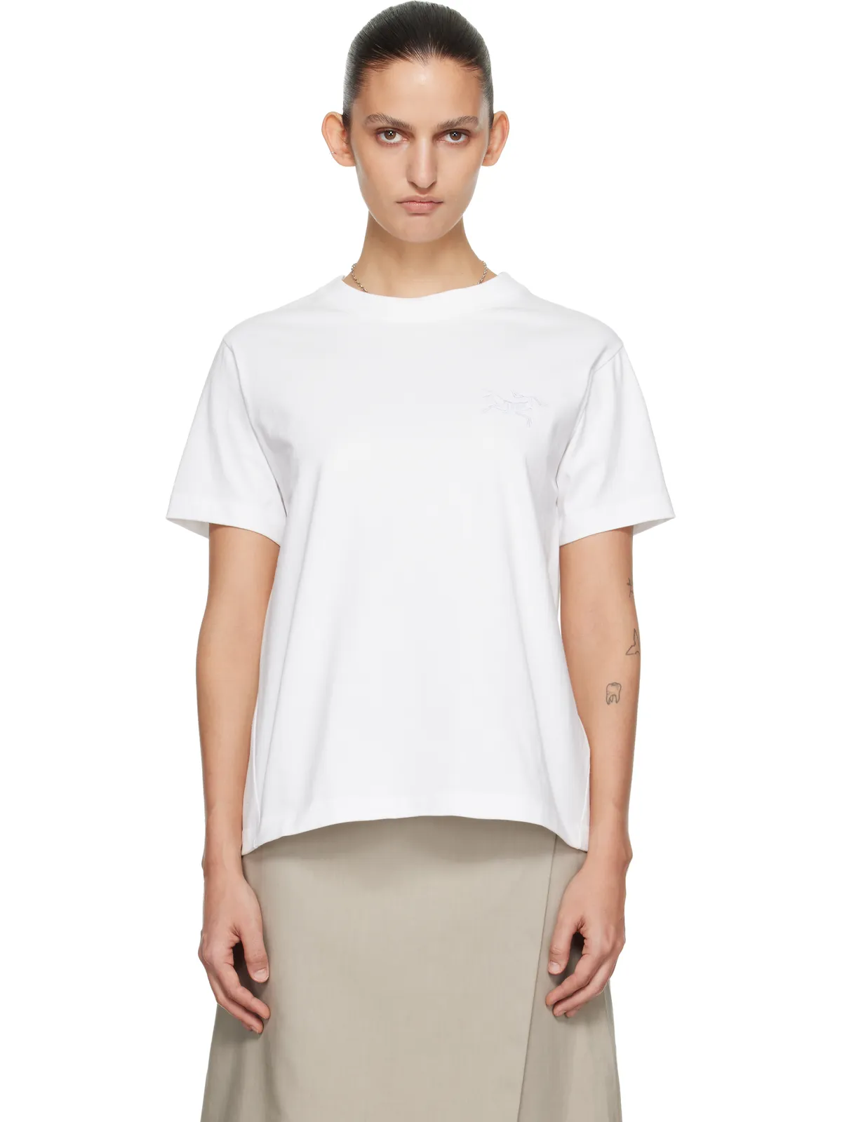 Arc'teryx Kragg Cotton Little Bird Crew 半袖Tシャツ - 画像1