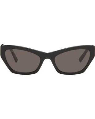 Balenciaga Flat Text キャットアイサングラス - サムネイル1