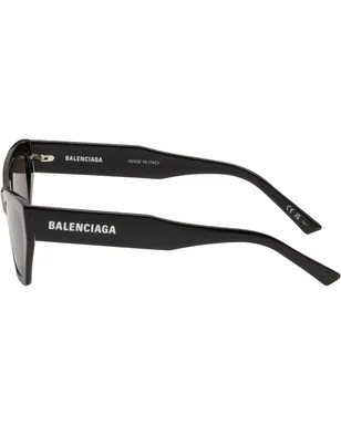 Balenciaga Flat Text キャットアイサングラス - サムネイル3