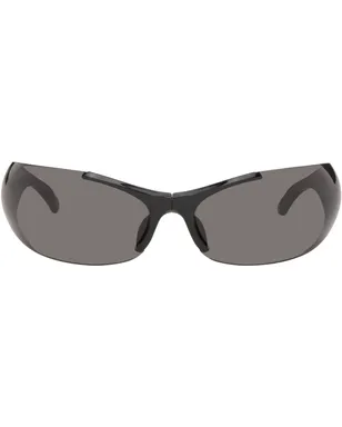 Balenciaga Afterhour オーバルサングラス - サムネイル1