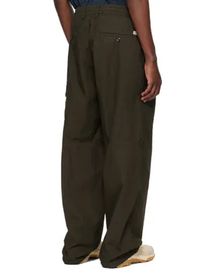 C.P. Company カーキ Micro-Reps Boxy Leg Pocket Lens カーゴパンツ - サムネイル3