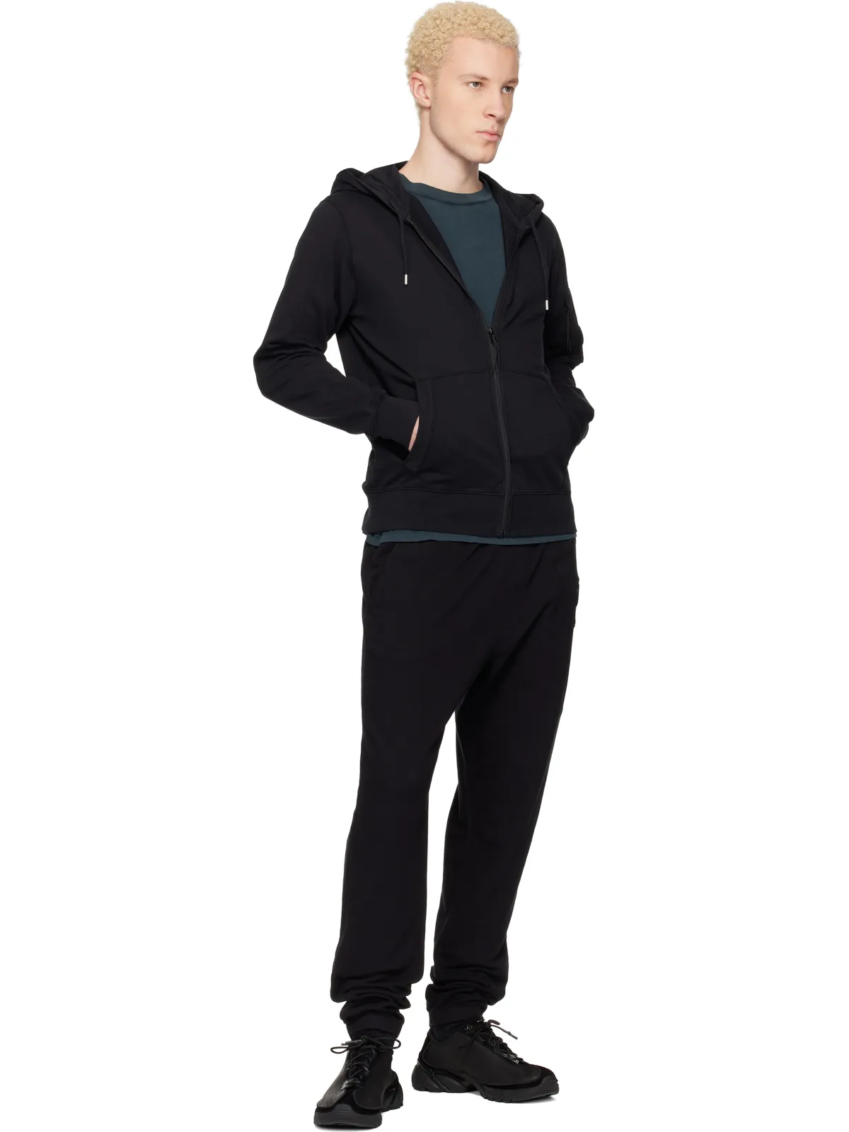 C.P. Company Light Fleece Lens スウェットパンツ - 画像5