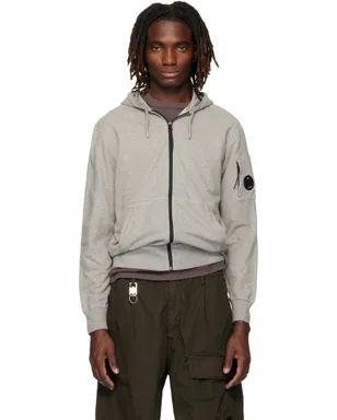 C.P. Company Light Fleece Zip Lens フーディ - サムネイル1