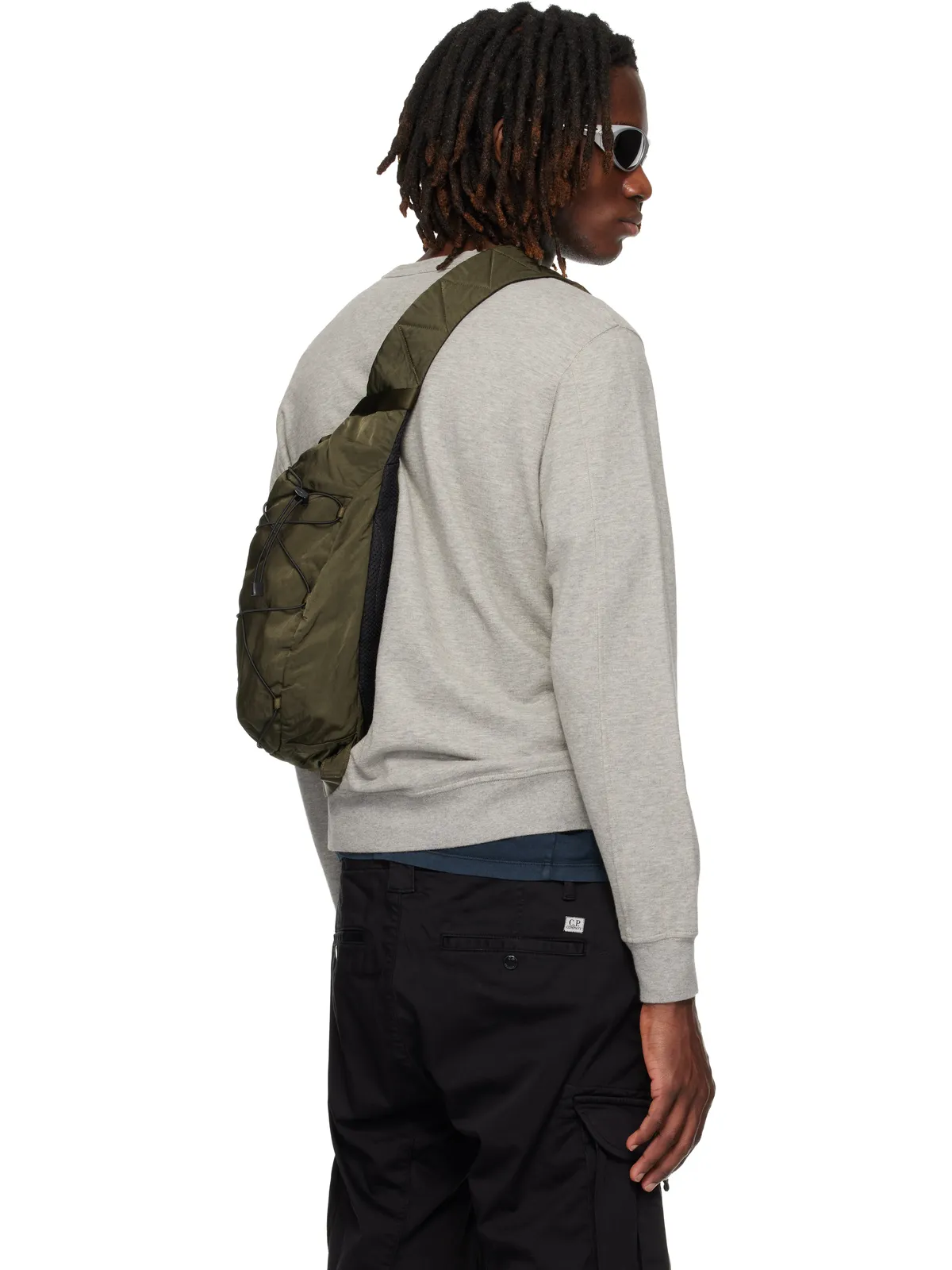 C.P. Company Light Fleece クルーネック スウェットシャツ - 画像3