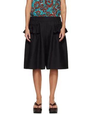 Dries Van Noten ラッフル ショートパンツ - サムネイル1