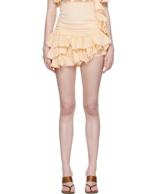 Dries Van Noten Ruffled Micro ショートパンツ - サムネイル1