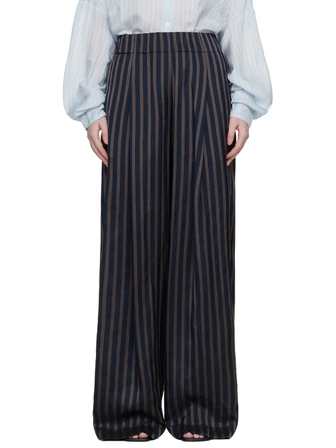 Dries Van Noten Dries Van Noten ドローストリング トラウザーズの商品画像