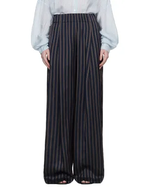 Dries Van Noten ドローストリング トラウザーズ - サムネイル1