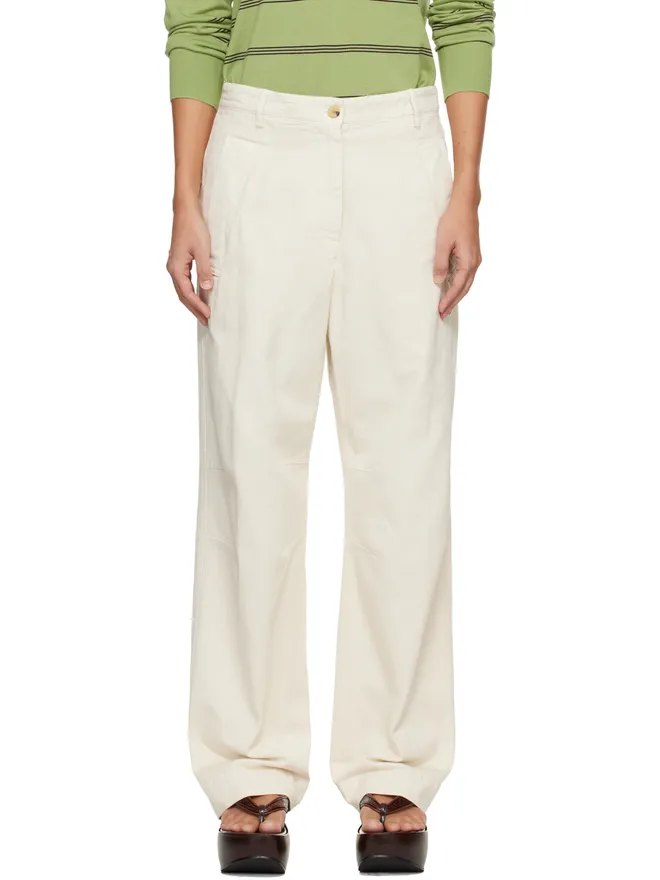 Dries Van Noten Dries Van Noten ルーズフィット ワークパンツの商品画像