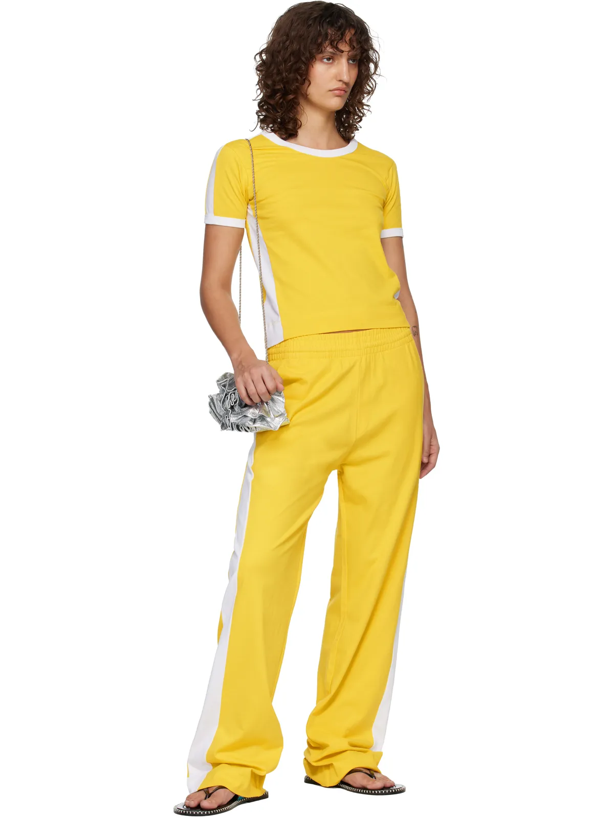 Dries Van Noten Contrasting トラウザーズ - 画像4