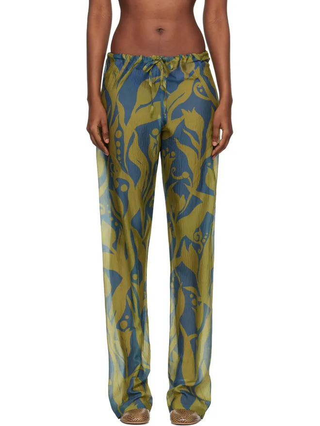Dries Van Noten Dries Van Noten Elasticated トラウザーズの商品画像