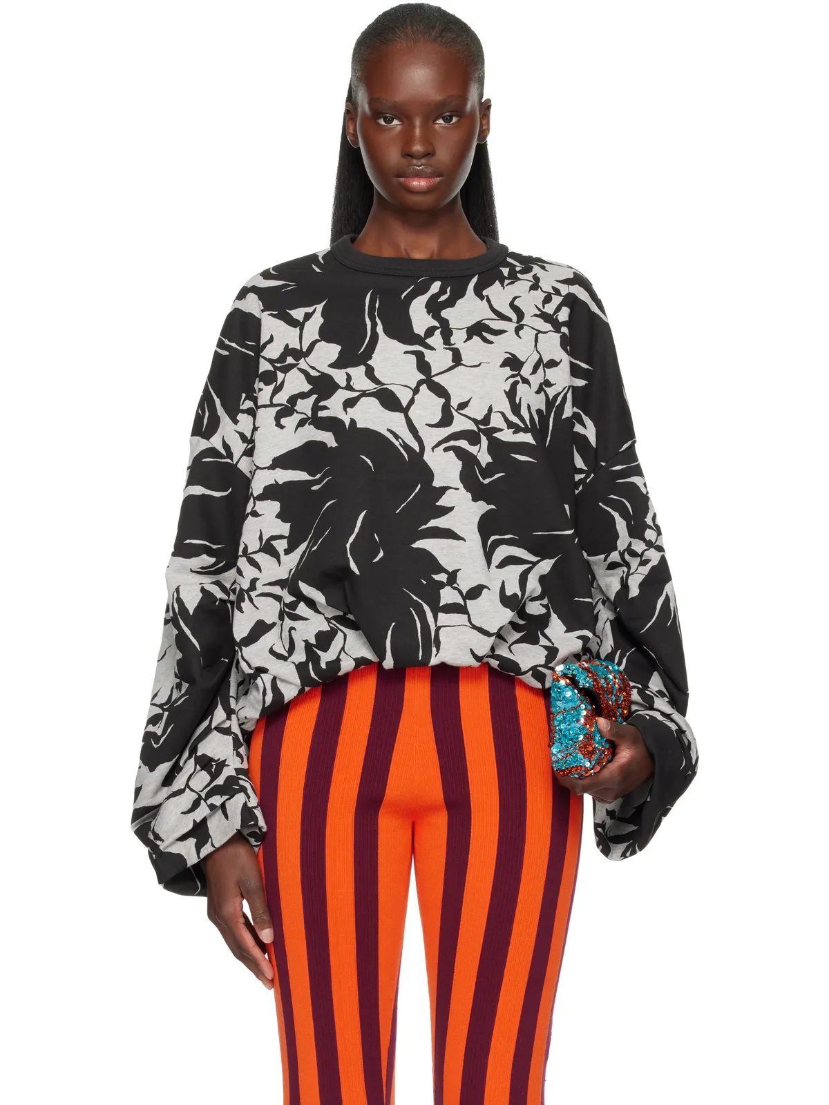 Dries Van Noten ドレープ スウェットシャツ - 画像1