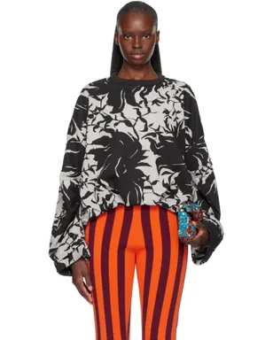 Dries Van Noten ドレープ スウェットシャツ - サムネイル1