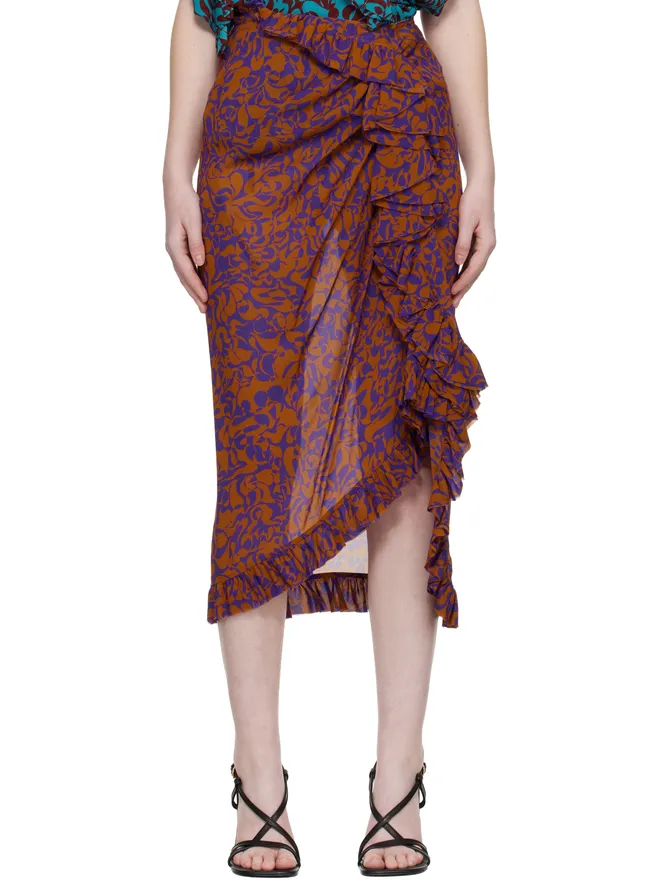 Dries Van Noten Dries Van Noten Sina ミディアムスカートの商品画像