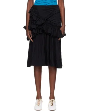 Dries Van Noten フリル ミディアムスカート - サムネイル1