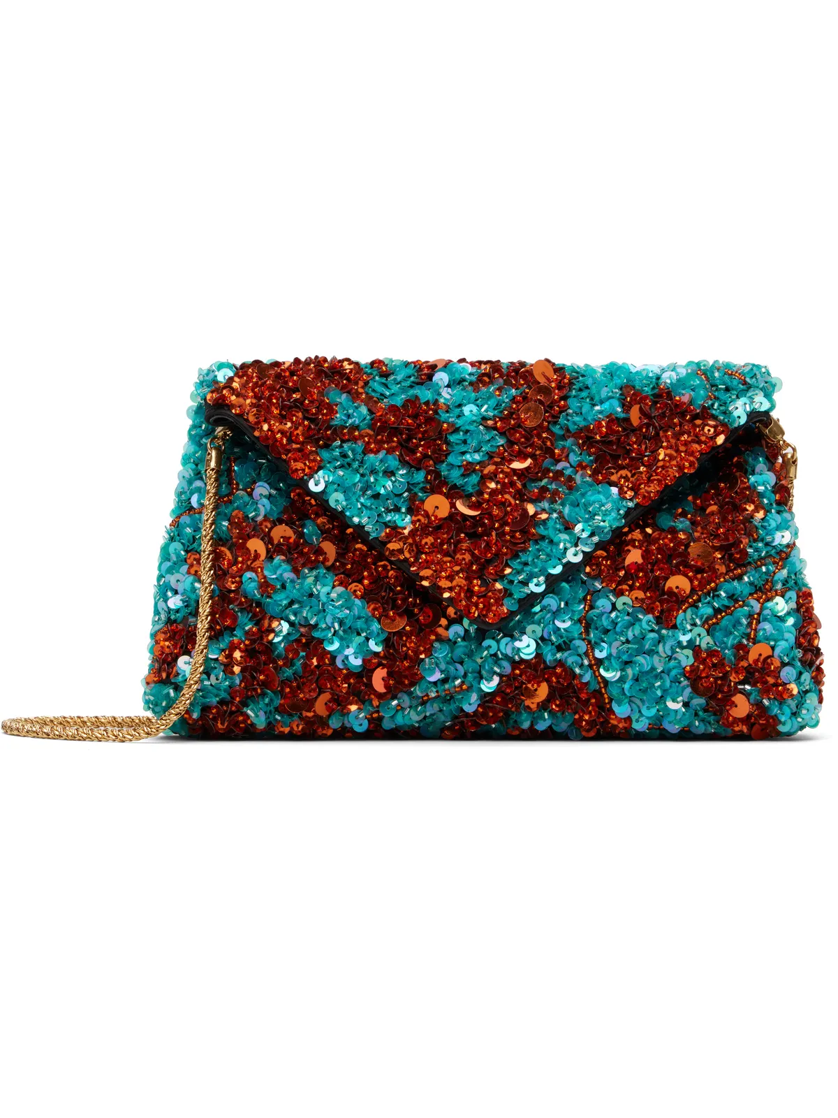 Dries Van Noten シルク クラッチバッグ - 画像1