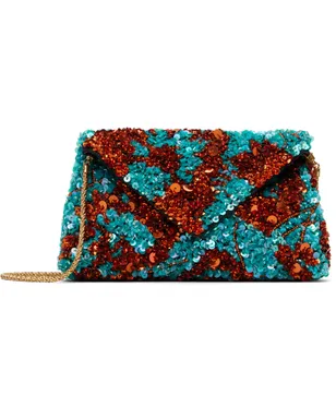 Dries Van Noten シルク クラッチバッグ - サムネイル1