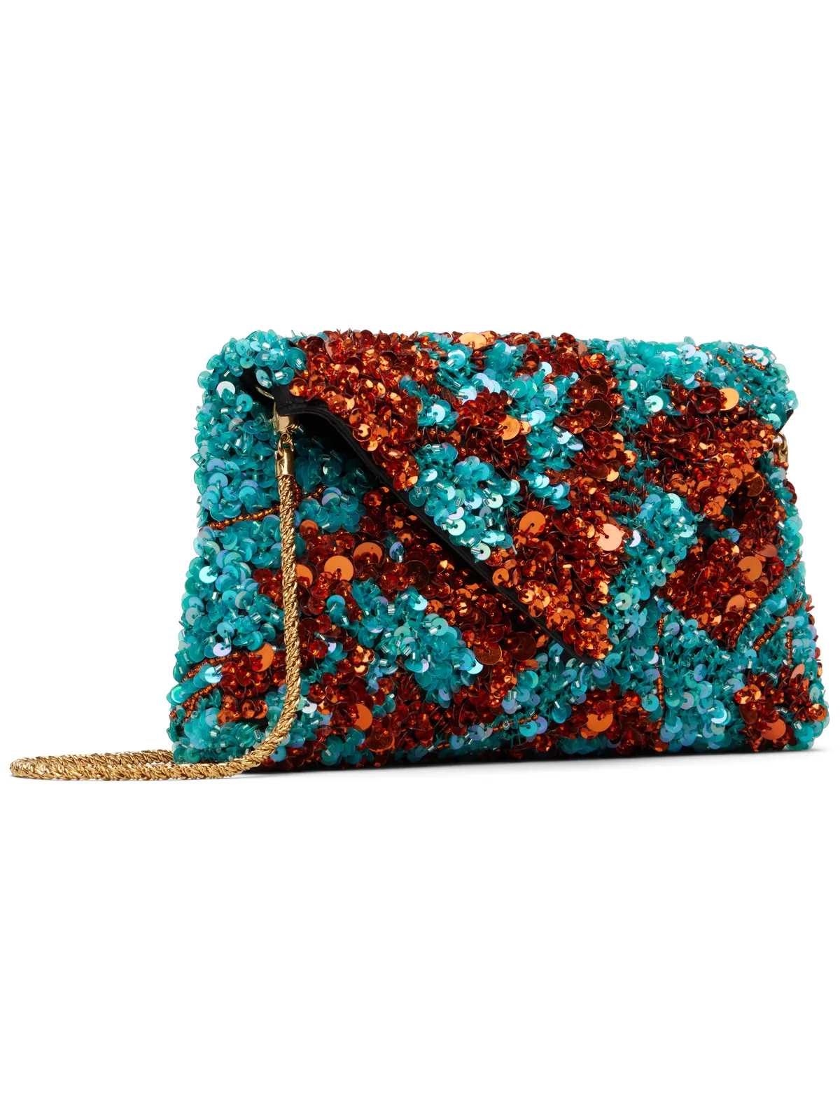 Dries Van Noten シルク クラッチバッグ - 画像2