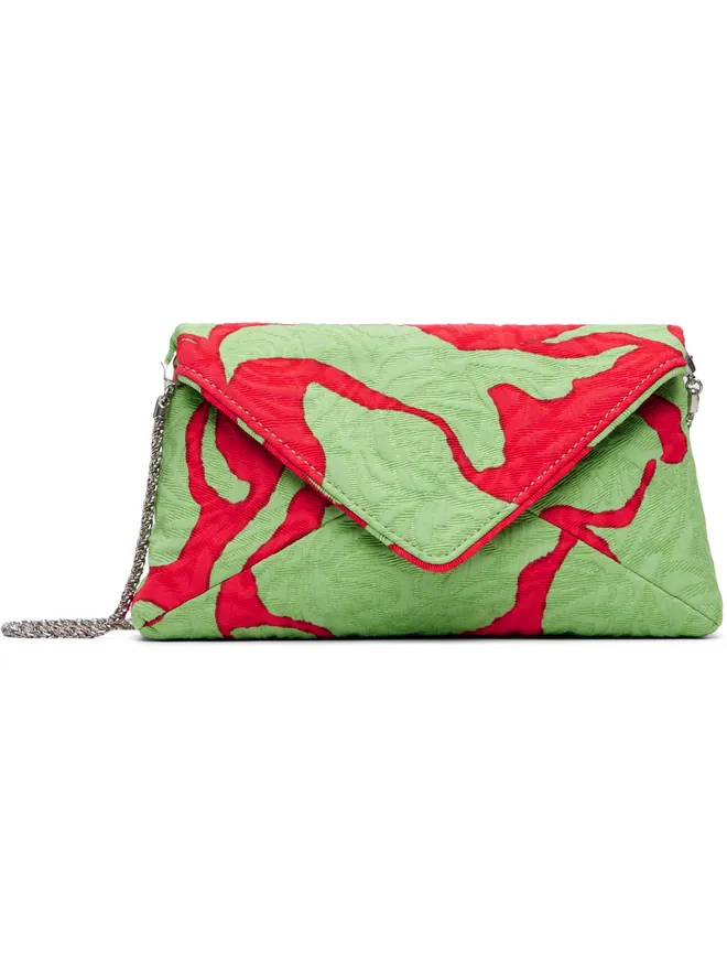 Dries Van Noten Dries Van Noten ラージ エンベロープ フローラル クラッチバッグの商品画像