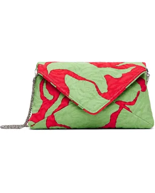 Dries Van Noten ラージ エンベロープ フローラル クラッチバッグ - サムネイル1