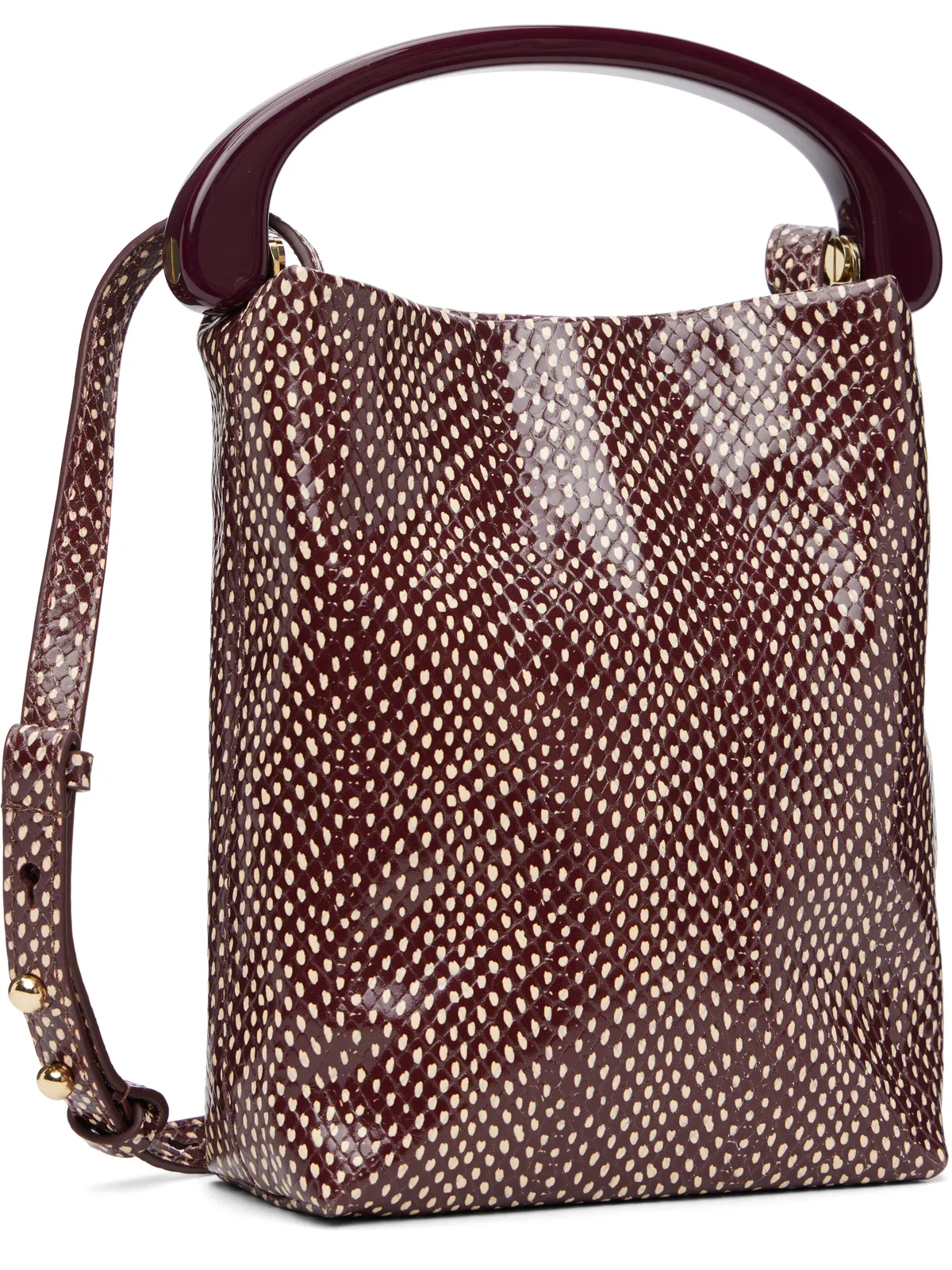Dries Van Noten マイクロ レザー バッグ - 画像2