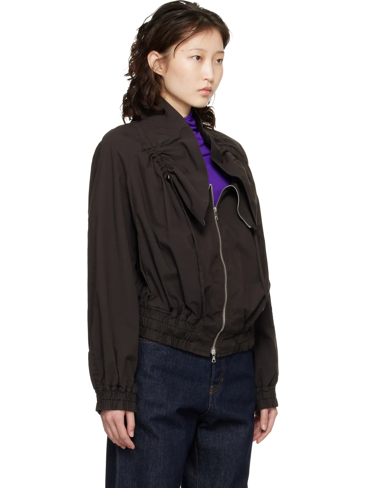 Dries Van Noten Cocoon ボンバージャケット - 画像2