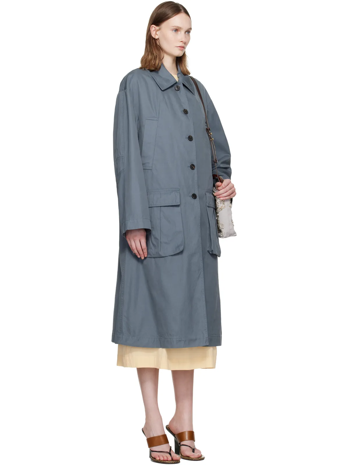 Dries Van Noten コットン コート - 画像2