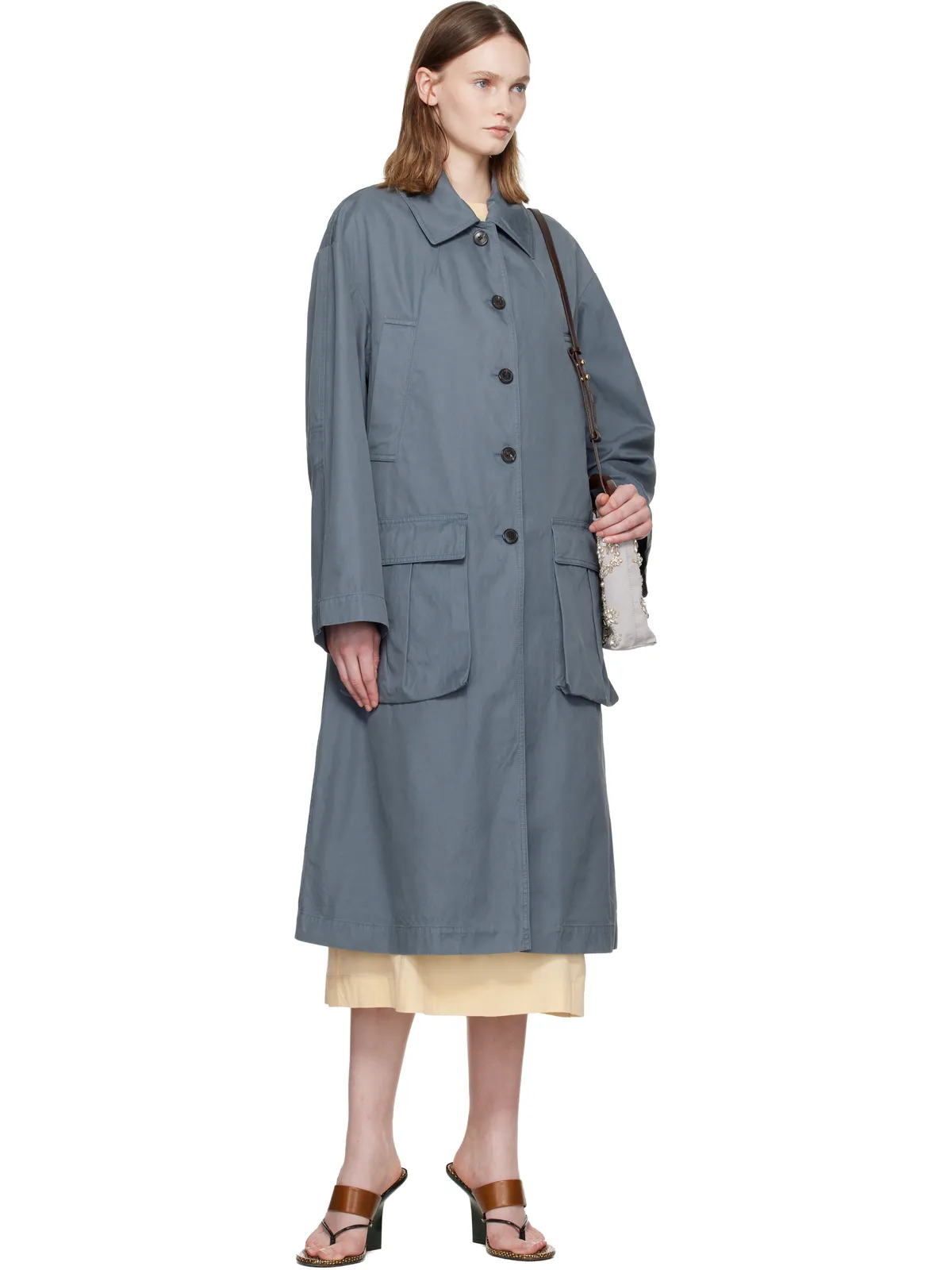 Dries Van Noten コットン コート - 画像4