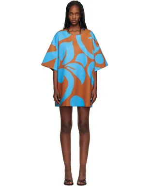 Dries Van Noten オーバーサイズ ミニワンピース - サムネイル1