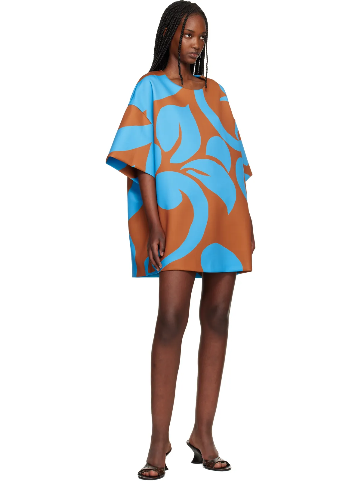 Dries Van Noten オーバーサイズ ミニワンピース - 画像4