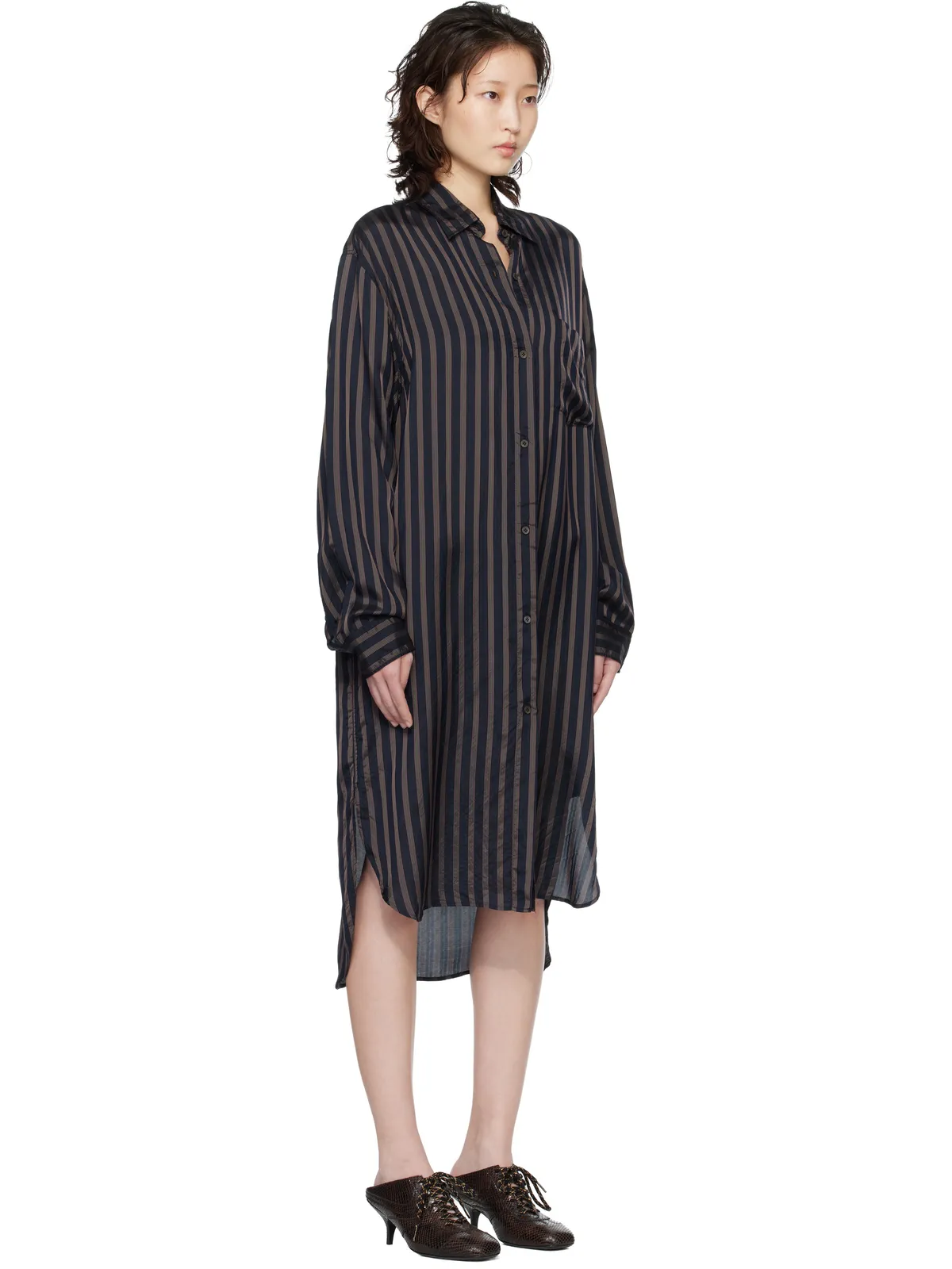 Dries Van Noten ミディアム シャツワンピース - 画像2