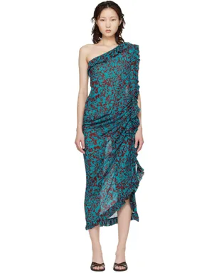 Dries Van Noten グラフィック ミディアムドレス - サムネイル1