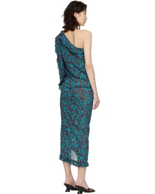 Dries Van Noten グラフィック ミディアムドレス - サムネイル3