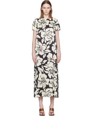 Dries Van Noten フローラル ミディアムワンピース - サムネイル1