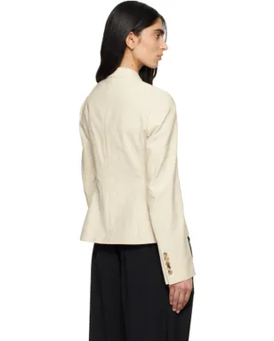 Dries Van Noten Tight Fitted テーラードジャケット - サムネイル3