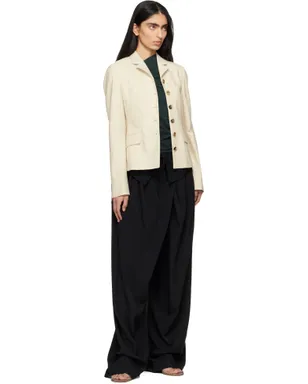 Dries Van Noten Tight Fitted テーラードジャケット - サムネイル4