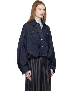 Dries Van Noten バブルヘム デニムジャケット - サムネイル2