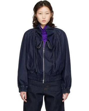 Dries Van Noten Cocoon デニムジャケット - サムネイル1