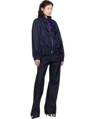 Dries Van Noten Cocoon デニムジャケット - サムネイル4
